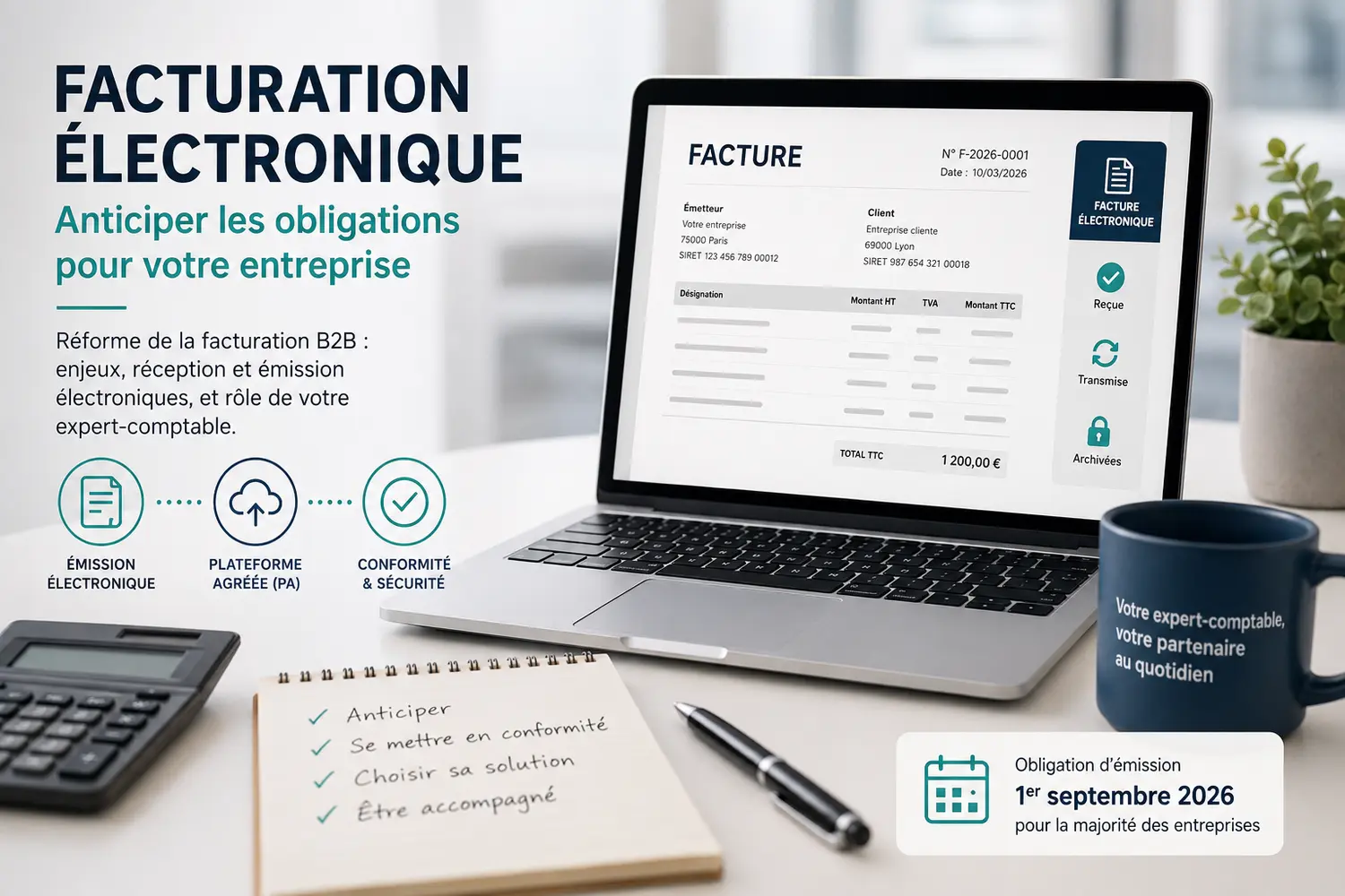 Facturation électronique : anticiper les obligations pour votre entreprise